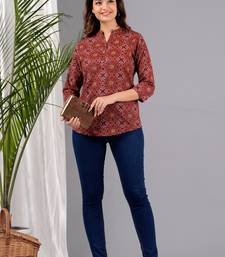 Anushil women's kurti & tops|stylish, latest cotton kurti, top collection|trendy, short & stylish kurti & tops