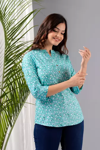 Anushil women's kurti & tops|stylish, latest cotton kurti, top collection|trendy, short & stylish kurti & tops