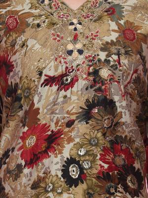 Light Brown Modal Viscose Kurti Set 4
