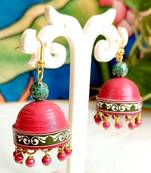 Quilled hanging  jhumkas 21