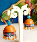 Quilled hanging  jhumkas 23