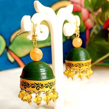 Quilled hanging  jhumkas 24 1