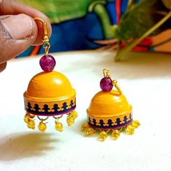Quilled hanging  jhumkas 26 2