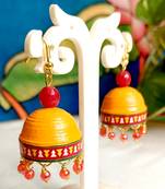 Quilled hanging  jhumkas 29
