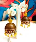 Quilled hanging  jhumkas 30
