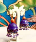 Quilled hanging  jhumkas 31