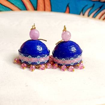Quilled hanging  jhumkas 33 2