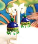 Quilled hanging  jhumkas 36