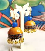 Quilled hanging  jhumkas 37