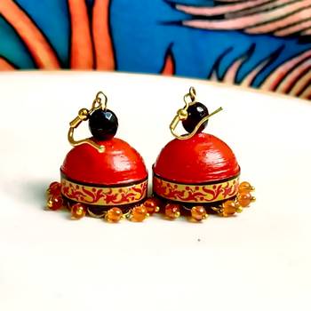 Quilled hanging  jhumkas 39 2