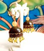Quilled hanging  jhumkas 40