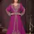 Wine color Full Sleeves Handmade Moroccan Kaftan