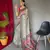 Cream Cotton Blend Printed Work &  Rich Pallu Saree With Blouse