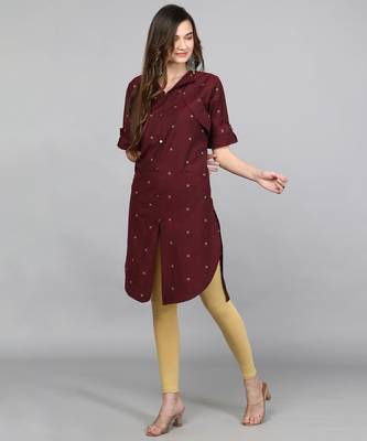 Anushil women cotton kurti|stylish, latest cotton kurti, top collection|trendy, short & stylish kurti & tops 3