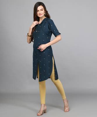 Anushil women cotton kurti|stylish, latest cotton kurti, top collection|trendy, short & stylish kurti & tops 3