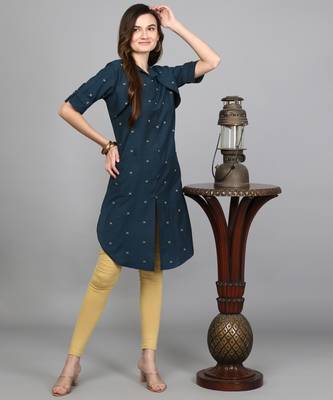 Anushil women cotton kurti|stylish, latest cotton kurti, top collection|trendy, short & stylish kurti & tops 5