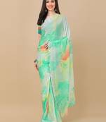 MANNEQUINE STONE WORK SAREE WITH STONE WORK BLOUSE