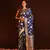 Navyblue Color silk Blend Sarees With Blouse