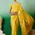 Yellow Ethnic Jacquard c Partywear Ethnic Saree