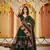 Dark Green Navratri Lehenga Choli  Vibrant Garba Dress with Traditional Embroidery