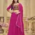 Pink Colour Special Navratri Lehenga Choli For Graceful Garba Festivals With Mirror And Thread Work