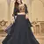 Black Colour Special Navratri Lehenga Choli For Graceful Garba Festivals With Mirror And Thread Work