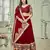 Maroon Colour Special Navratri Lehenga Choli For Graceful Garba Festivals With Mirror And Thread Work
