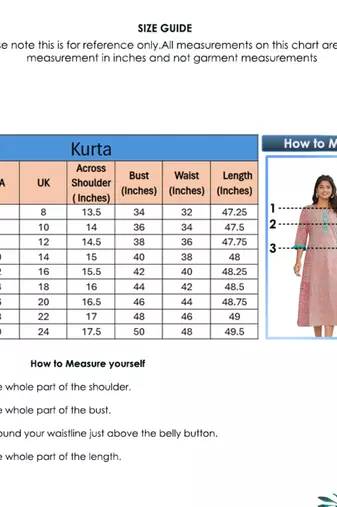 Women'S Embroidered Floral Printed A-Line Kurta (Pink)