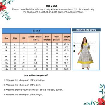 Women'S Cotton Geomatrical Printed Anarkali Kurti (Multi) 6