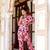 Women multi-colour muslin floral print shirt & pant (co-ords set)