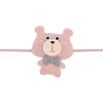 Soft fancy cartoon charater kids rakhi with roli chawal & rakshabandhan card 2