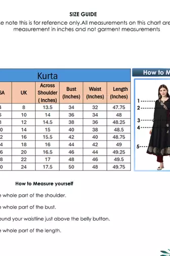 Women'S Cotton Slub Patch Work Angrakha Kurta (Black)