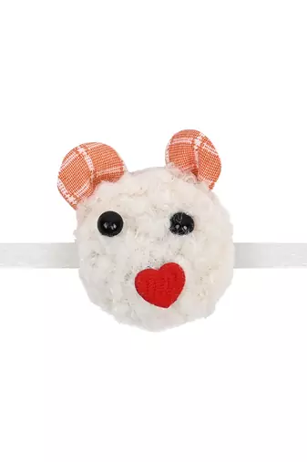 Soft fancy cartoon character kids led light rakhi with roli chawal & rakshabandhan card