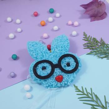 Soft fancy cartoon character kids led light rakhi with roli chawal & rakshabandhan card 1