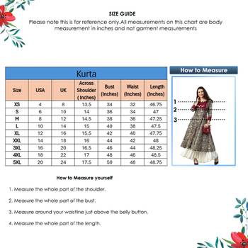 Women'S Cotton Kalamkari Print Anarkali Kurta 6