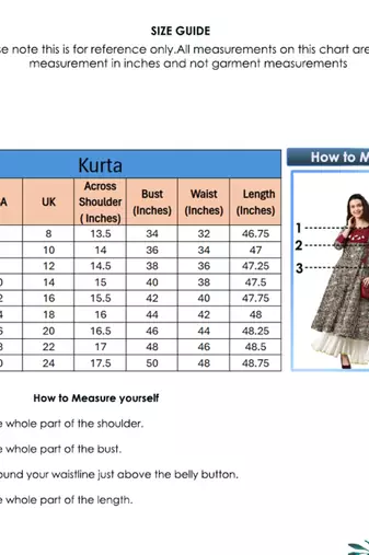 Women'S Cotton Kalamkari Print Anarkali Kurta