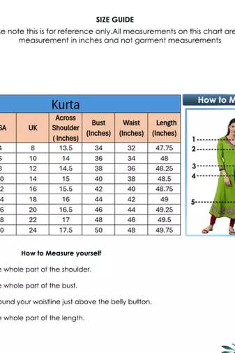 Women'S Cotton Slub Patch Work Angrakha Kurta (Green)