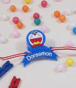 Fancy cartoon kids rakhi with roli chawal & rakshabandhan card for baby boys/bro/brother/bhai 