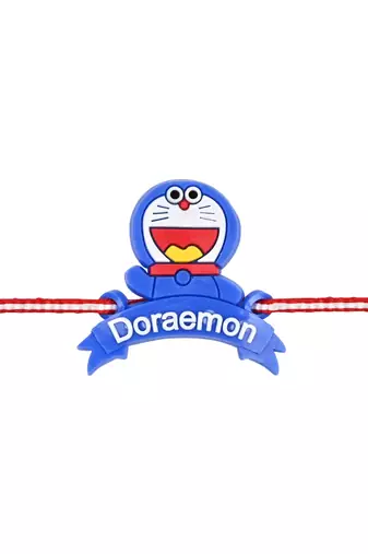 Fancy cartoon kids rakhi with roli chawal & rakshabandhan card for baby boys/bro/brother/bhai 