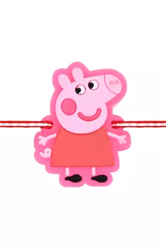 Fancy cartoon kids rakhi with roli chawal & rakshabandhan card for baby boys/bro/brother/bhai 