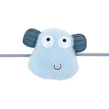 Soft fancy cartoon character kids led light rakhi with roli chawal & rakshabandhan card 3