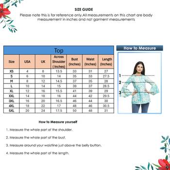 Women'S Turquoise Women'S/Girls Cotton Tie Die Printed Top 6
