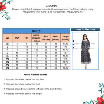 Women'S Cotton Bandhej Print Anarkali Kurta (Black) 6