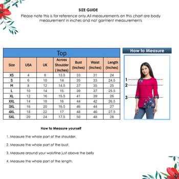 Women'S Pink Women'S/Girls Cotton Slub Printed Top 6