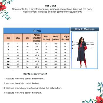 Women'S Cotton Slub Mirror Work Straight Kurta (Bluish Grey) 6