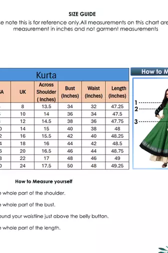 Women'S Cotton Slub Anarkali Kurta