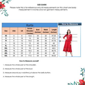 Women'S Cotton Floral Printed Anarkali Kurta 5