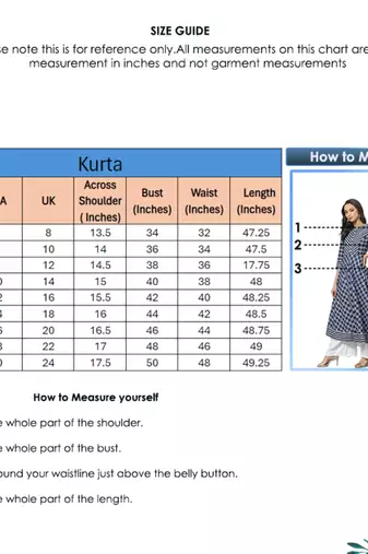 Women'S Plus Size Cotton Floral Printed Anarkali Kurta