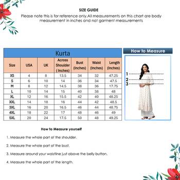 Women'S Rayon Ikat Printed Anarkali Kurta 6