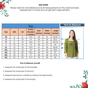 Rayon Solid Regular Top Green 6